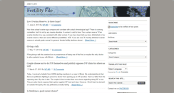 Desktop Screenshot of fertilityfile.com